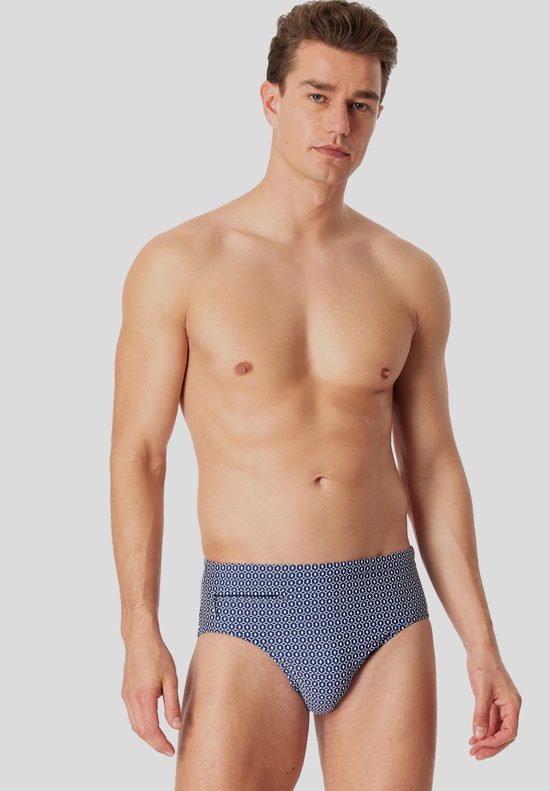 Schiesser 2-PACK CLASSIC - Plavky slipy - navy