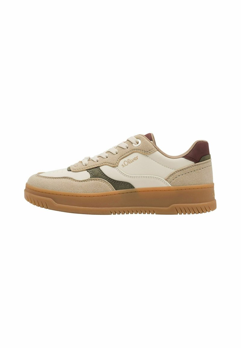 s.Oliver SNEAKER - Trainers - beige comb