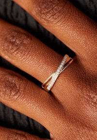 Lucardi Ring - gold-coloured