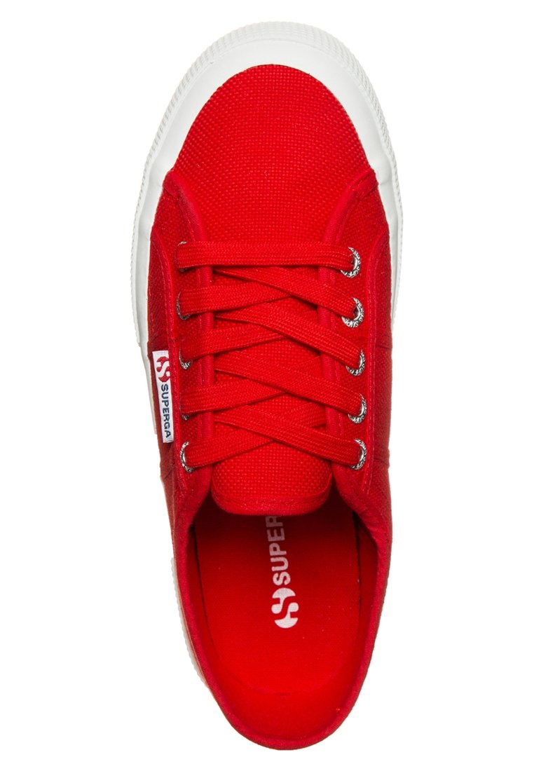 superga red trainers