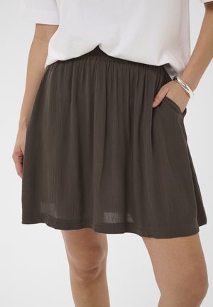Kaffe, KAJILLY AMBER - Suknja A kroja - chocolate brown