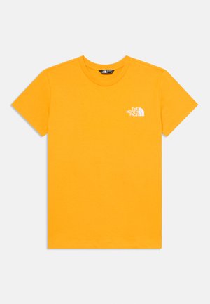TEEN BOX REGULAR TEE UNISEX - Sportska majica - gold-coloured