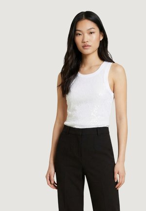 ALEXIA SEQUINS - Top - white