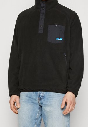 Fleecepullover - black