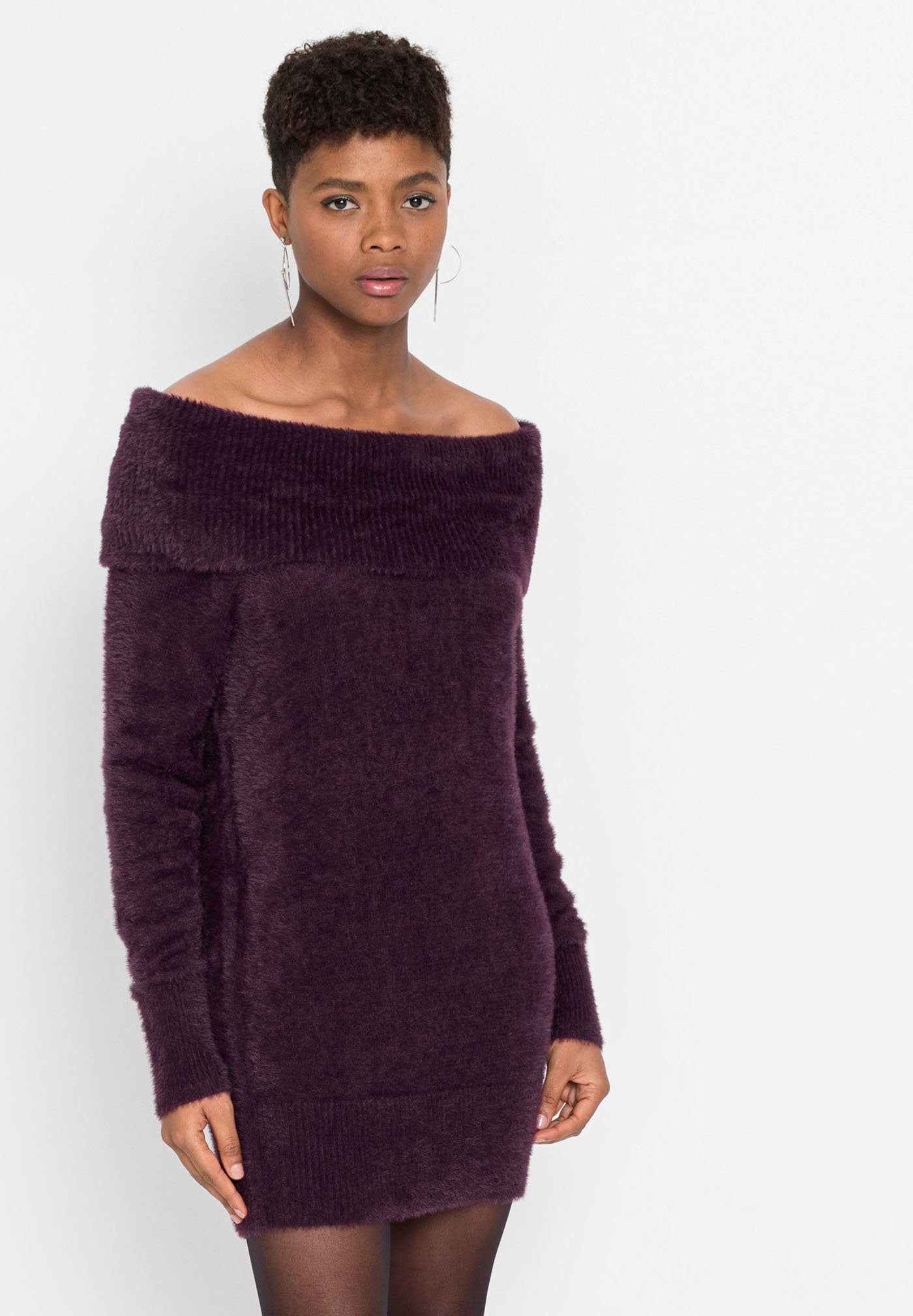bonprix Maglione - lila/mirtillo - Zalando.it