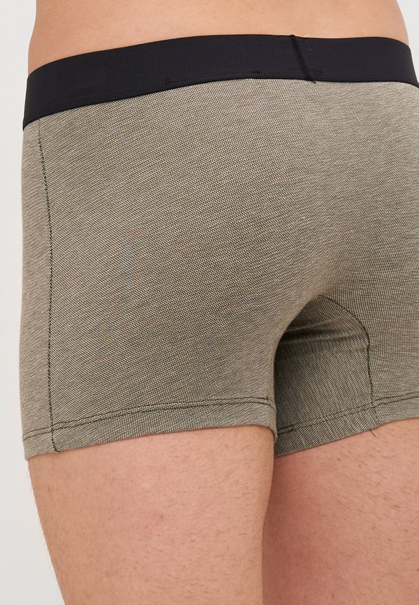 MEN OPTICAL ILLUSION BRIEF 2 PACK - Trunks - khaki3