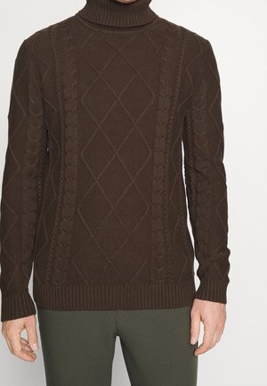 Pullover - dark brown