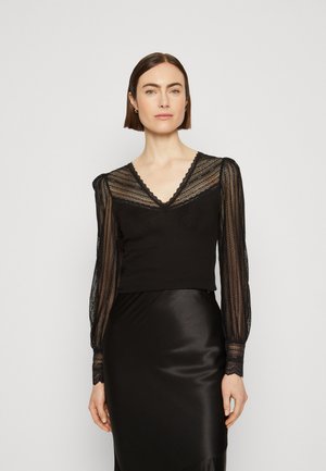 Rosemunde T-shirt à manches longues - black
