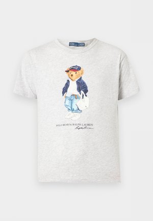 Μπλουζάκι με στάμπα - light smoke heather