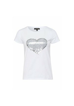 Print T-shirt - white