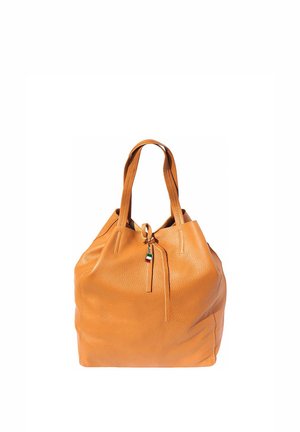 DrachenLeder, SHOPPER SCHULTER - Handtasche - braun cognac