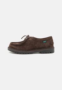 JETT APRON CASUAL SHOE BUCK - Sapatos casuais com atacadores - dark brown