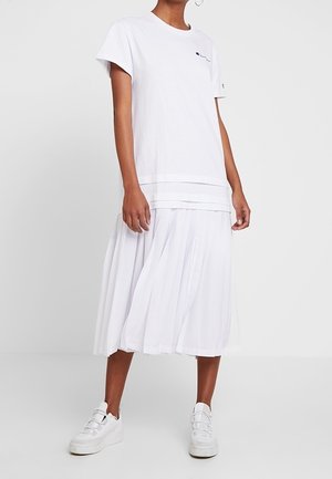 Jerseykleid - white