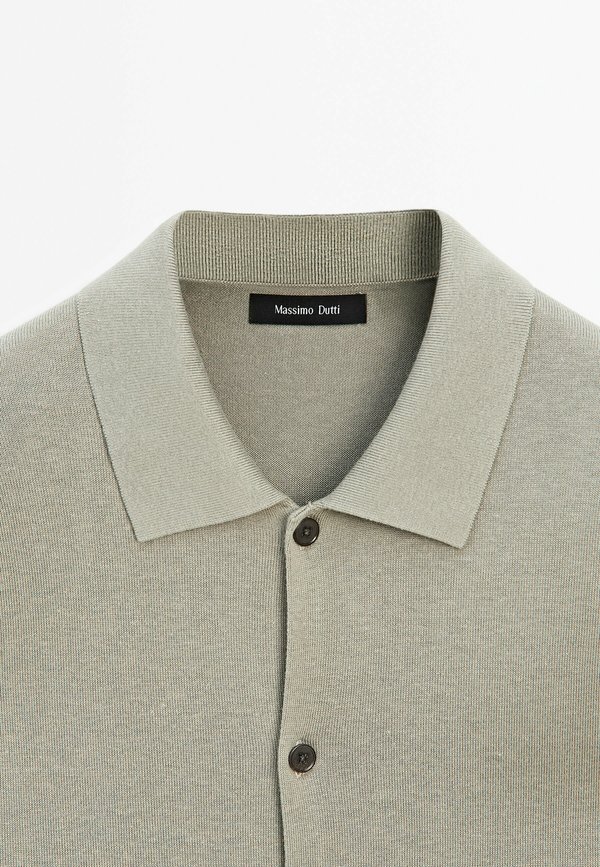 SHORT SLEEVE - Cardigan - khaki4