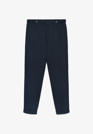 Calliope, PANTALONE LUNGO TINTA UNITA - Pantalon classique - blu notte