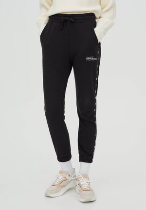 Tracksuit bottoms - black