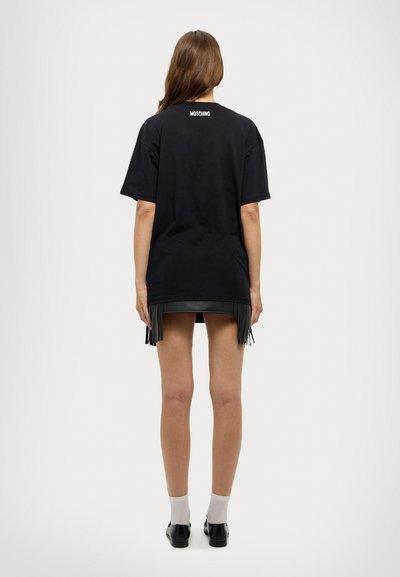 MOSCHINO T-shirt imprimé - fantasia nero