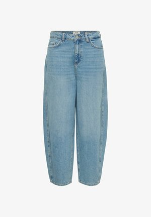 JDY, BALLON-FIT JEANS JDYSUSIE MITTLERE TAILLE BARREL FIT JEANS - Jean boyfriend - light blue denim