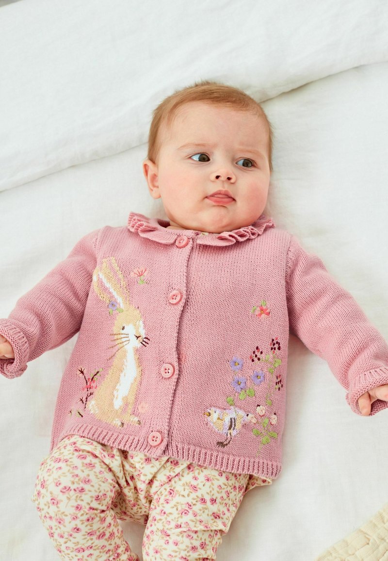 Next BUNNY FRILL Cardigan pink Zalando.de