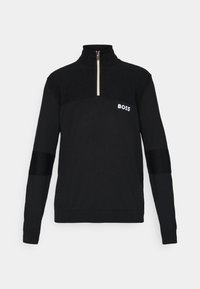 Striktrøje - black