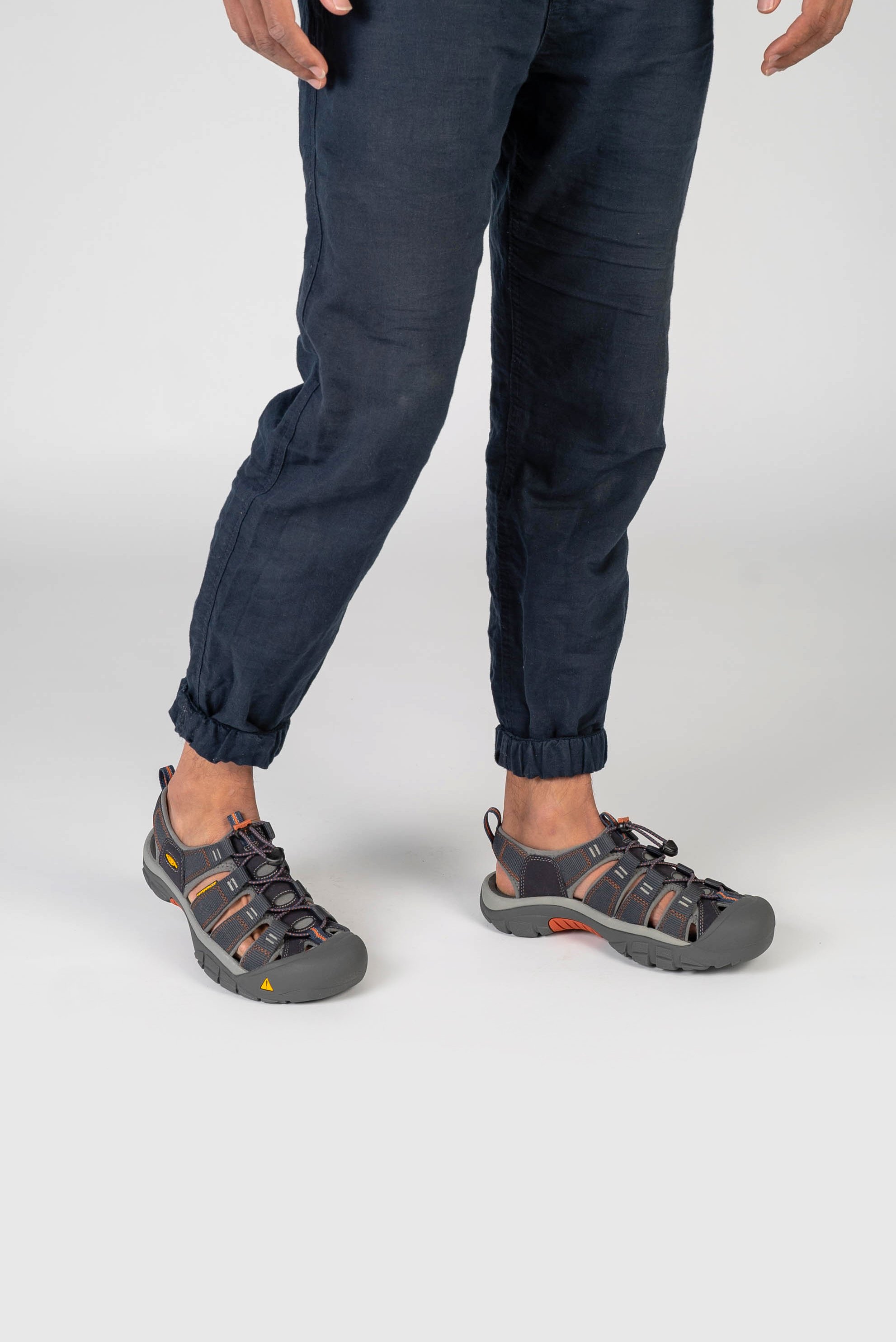 Keen NEWPORT H2 - Walking sandals - india ink/rust/dark grey - Zalando