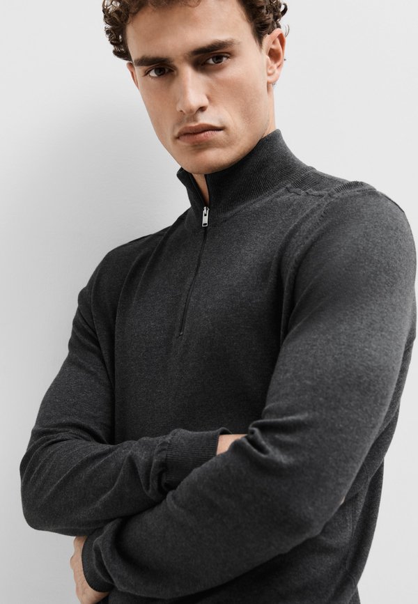 SLHBERG HALF ZIP NOOS - Jumper3