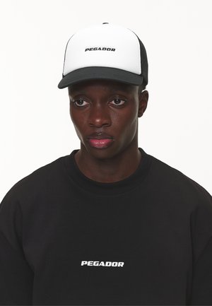 LOGO BASEBALL TRUCKER UNISEX - Kepuraitė - white/black