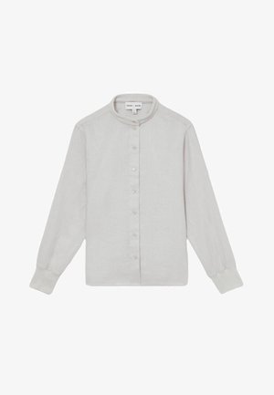 Reiss, Blúzka so zapínaním na gombíky - soft grey