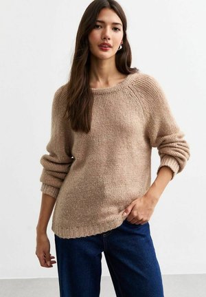 SPARKLE BOW BACK - Trui - mid pink