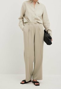 NA-KD Pantalon classique - beige
