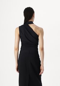 Abercrombie & Fitch BARE MOCK - Top - black beauty