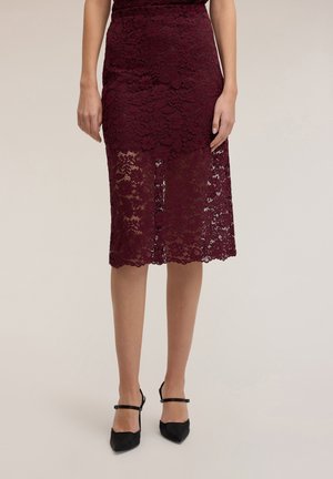 Gonna a campana - bordeaux