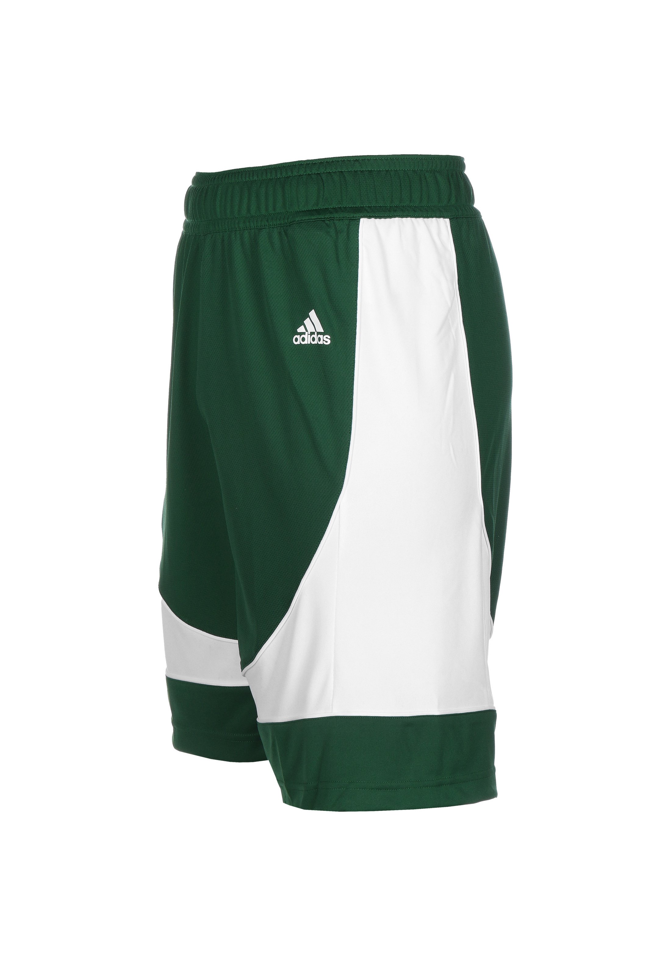adidas Performance Pantaloncini sportivi - dark green / white/verde scuro -  Zalando.it