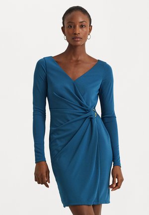 Lauren Ralph Lauren BREYHIRTA LONG SLEEVE DRESS - Kokteilikleit/peokleit - indigo dusk