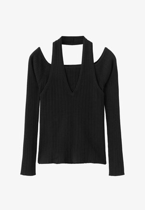 TEEN - Bluză cu mânecă lungă - black