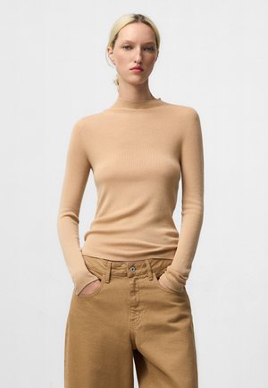 Pullover - camel