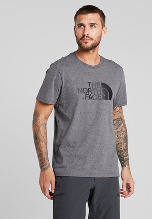 EASY TEE - T-Shirt print - grey heather