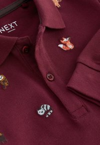 Next EMBROIDERED - REGULAR FIT - Top s dlhým rukávom - burgundy red