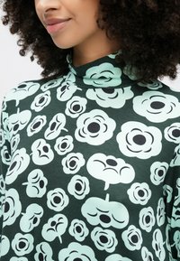 Marimekko CAVEA TUMMA - Džersio suknelė - dark green/turquoise/black