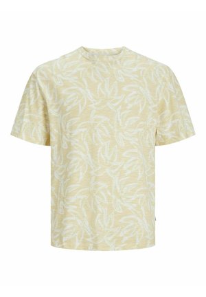 JORLAFAYETTE CREW NECK - T-shirt med print - italian straw