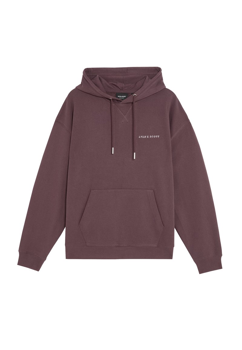 Lyle & Scott Hoodie rood
