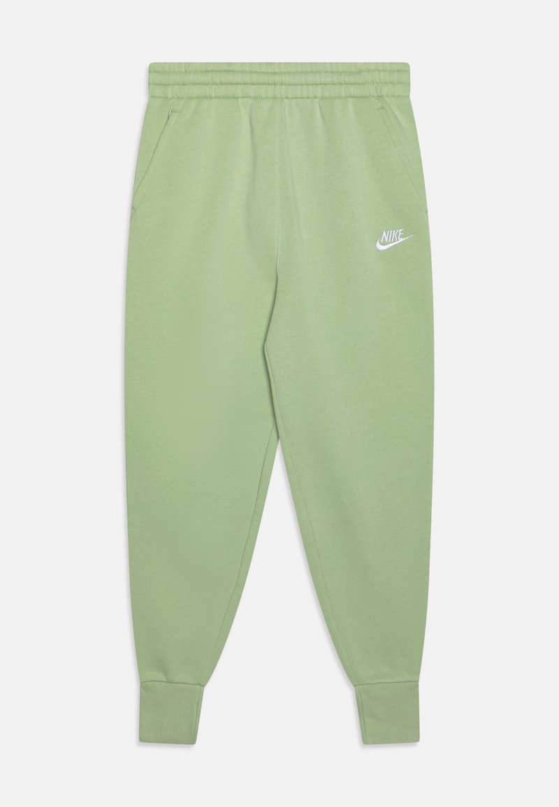 Nike Sportswear CLUB UNISEX - Träningsbyxor - honeydew/white