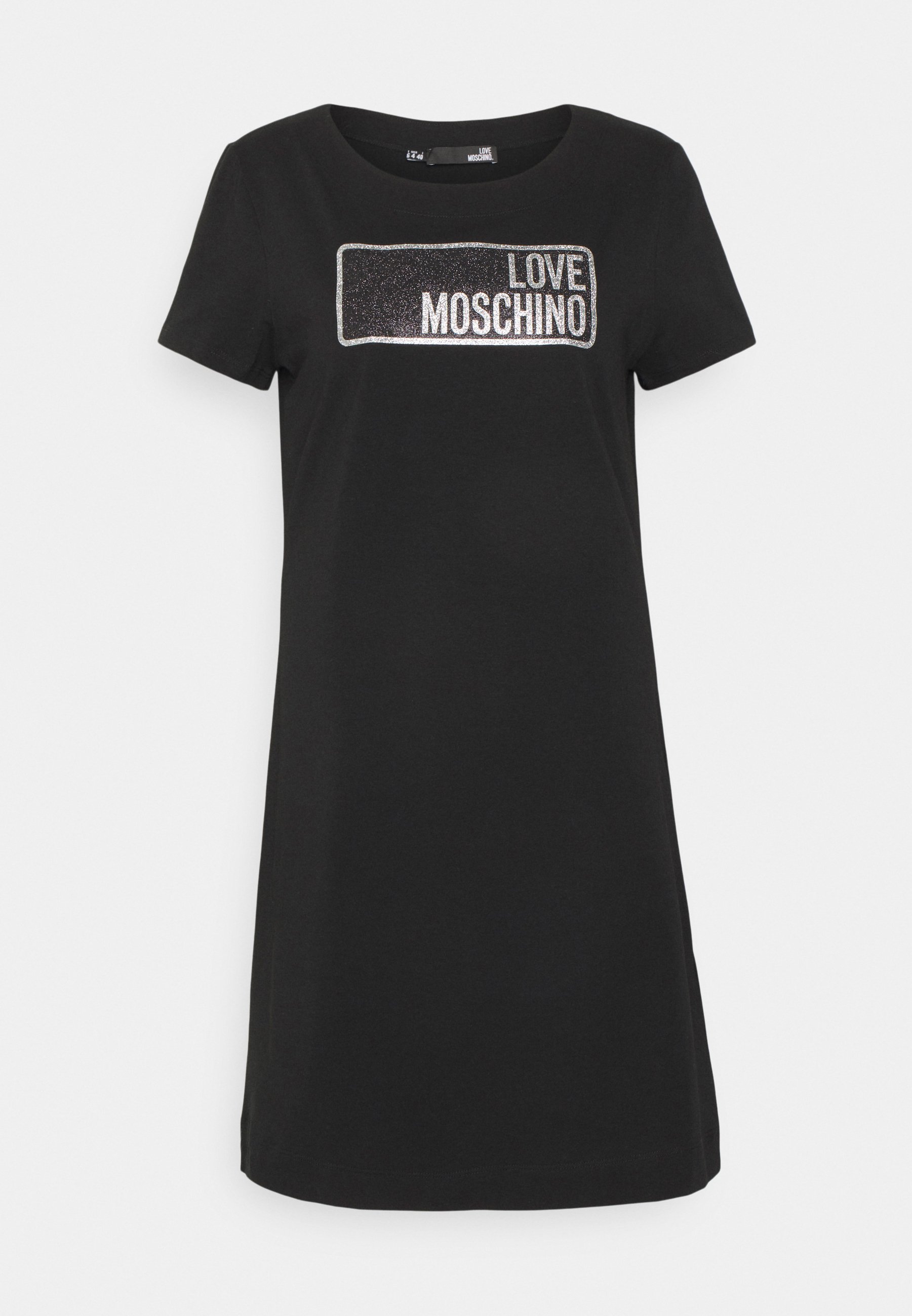Love Moschino Vestito di maglina - black/nero - Zalando.it