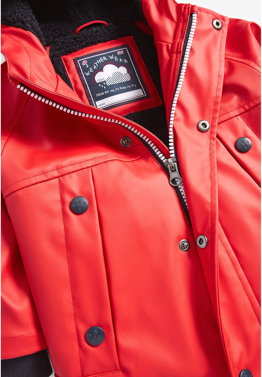 next boys waterproof jacket
