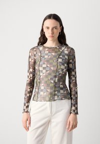 Scotch & Soda ALL OVER PRINTED LONG SLEEVE - Top s dlouhým rukávem - mountain