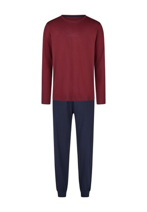 SET - Nachtwäsche Set - rot navy