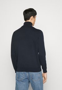 GANT CLASSIC ROLLERNECK - Stickad tröja - evening blue