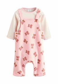 Next REGULAR FIT - LONG SLEEVE SET - Glaustinukė - pink bear print