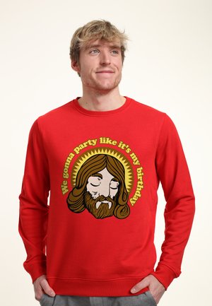 JESUS BIRTHDAY - Sudadera - red