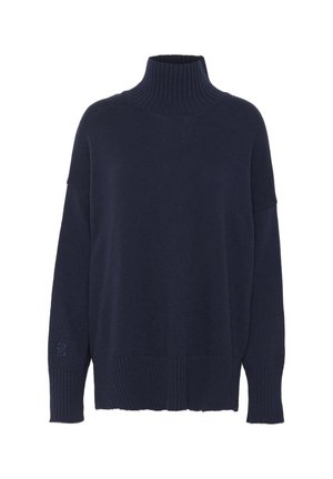My Essential Wardrobe HIGH NECK - Strickpullover - navy